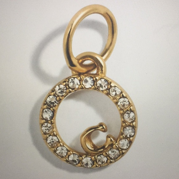 COACH COLLECTIBLE ETERNITY CIRCLE PAVE CHARM (NWT)